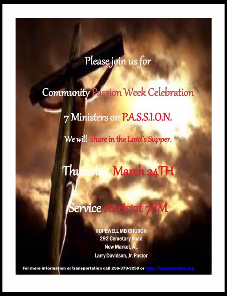 PassionWeekCelebration